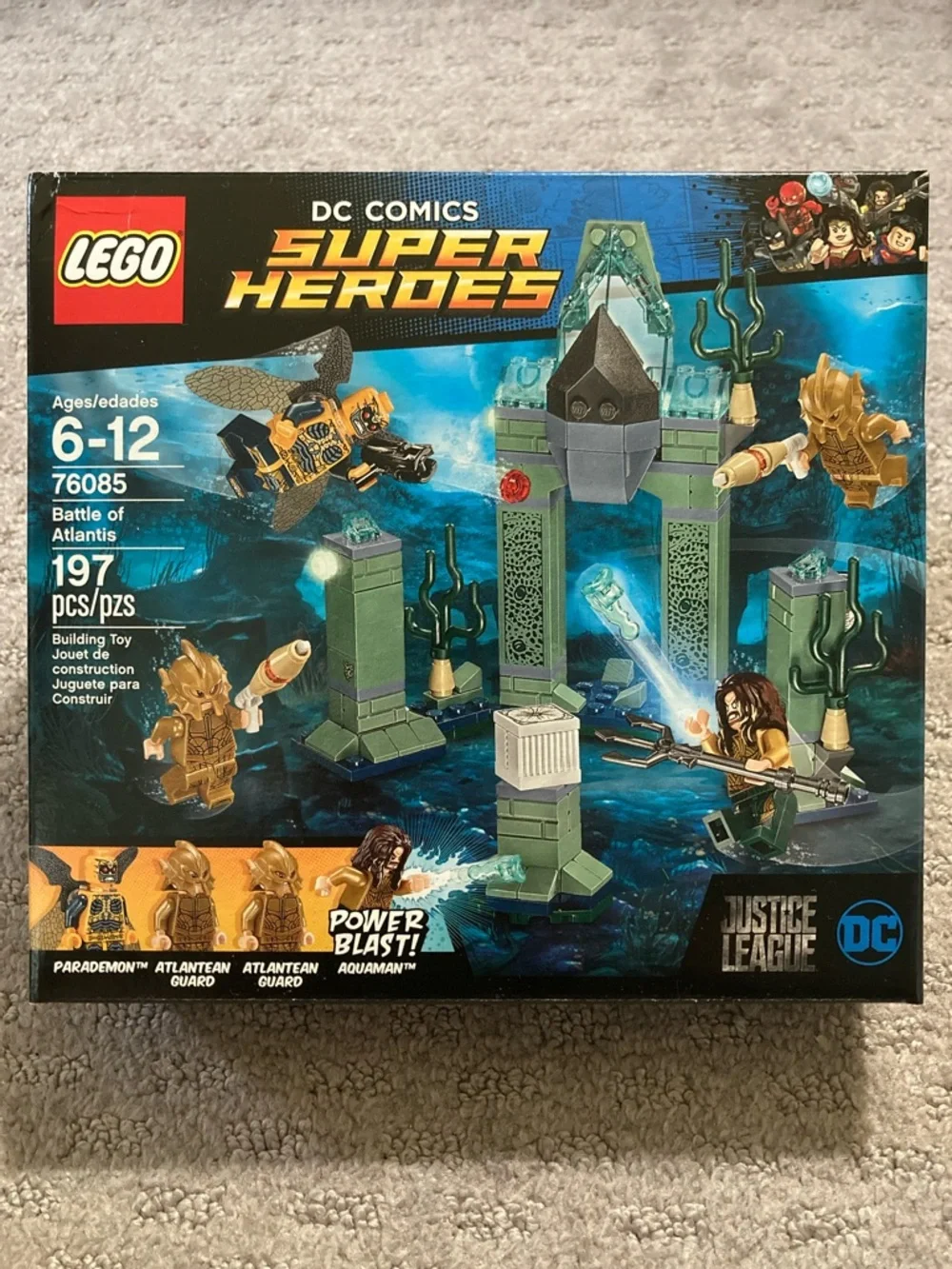 LEGO Justice League 76085: Battle of Atlantis set.